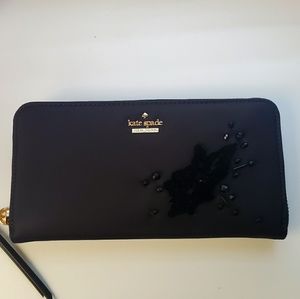 NWT Kate Spade Embellished Wallet